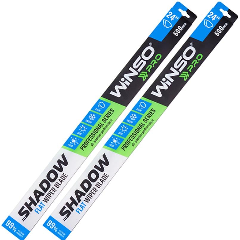 Комплект щеток стеклоочистителей бескаркасных Winso Pro Shadow для Mercedes E [207;212] 2013-2016