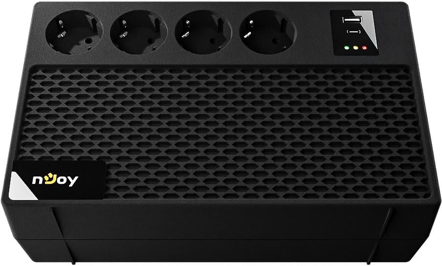 Джерело безперебійного живлення nJoy Renton 650 Plus 650 VA/360 Вт з портами USB (UPCSBLS665TRPCG01B) - фото 4