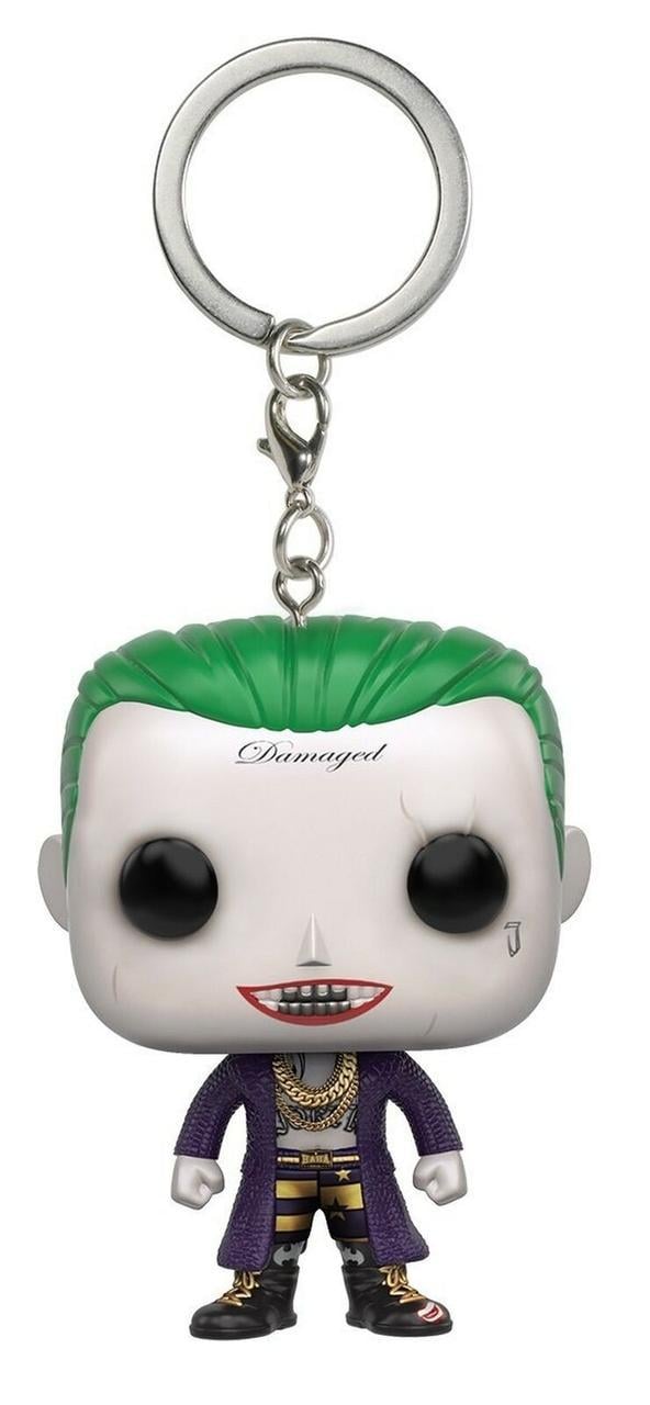 Дитяча ігрова фігурка-брелок Funko Pop Suicide Squad Joker 4 см (SSJ)