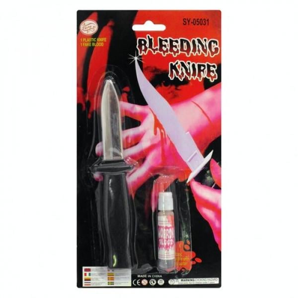 Набор на Хэллоуин Seta Нож трансформер с кровью (17-333)