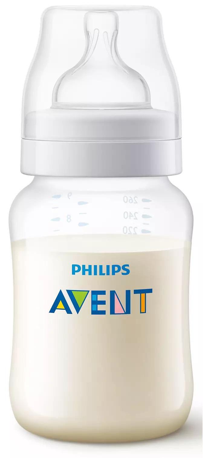 Бутылочка для кормления Philips Avent Anti-Colic 260 мл Прозрачный (SCY103/01) - фото 2 Бутылочка для кормления Philips Avent Anti-Colic 260 мл Прозрачный (SCY103/01) - фото 2