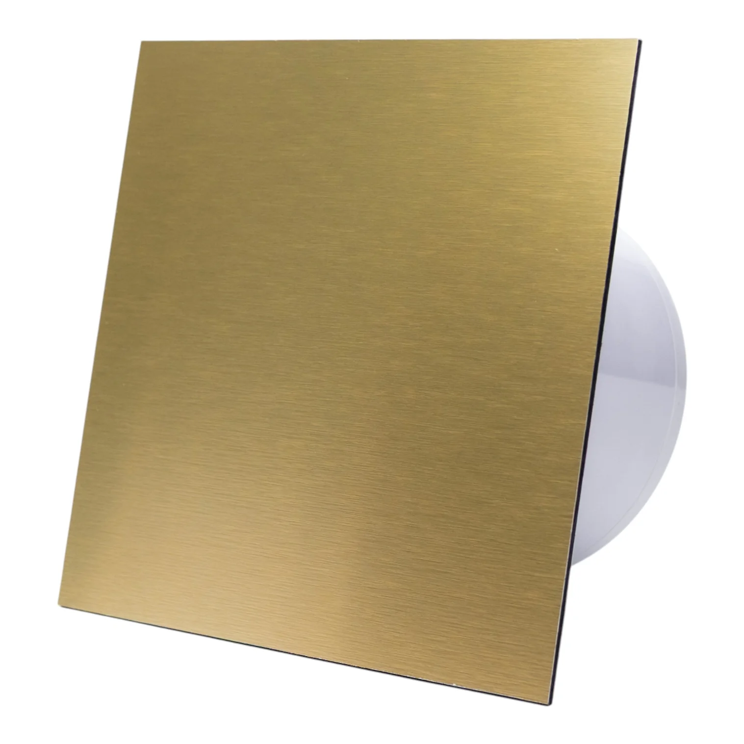 Вентилятор для ванної кімнати Ecovent DECORA Ø100 Super Silent Сатиново-золотий матовий