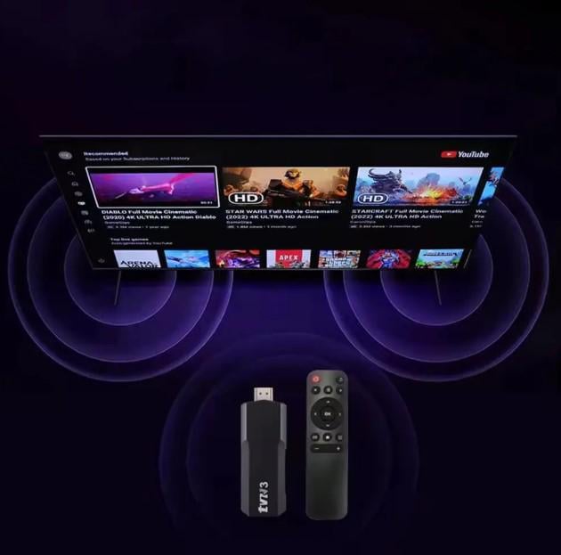 Смарт-приставка с пультом Mi Smart TV Mi TV Stick 4K Android Global (2104618478) - фото 7