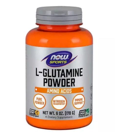 Глютамін NOW Foods L-Glutamine Powder 170 г 91 порцій - фото 1