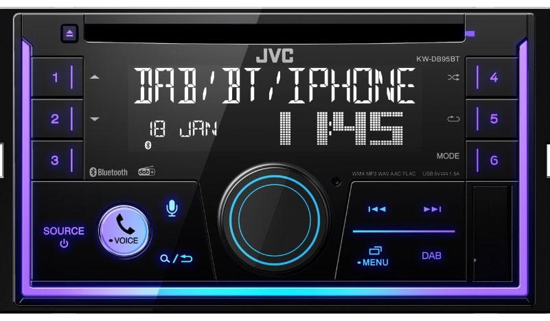 Магнитола JVC KW-DB95BT - фото 5