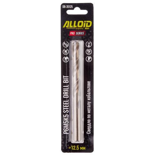 Свердло по металу Alloid Pro кобальтове 12,5 мм Р6М5К5 - фото 3 Свердло по металу Alloid Pro кобальтове 12,5 мм Р6М5К5 - фото 3
