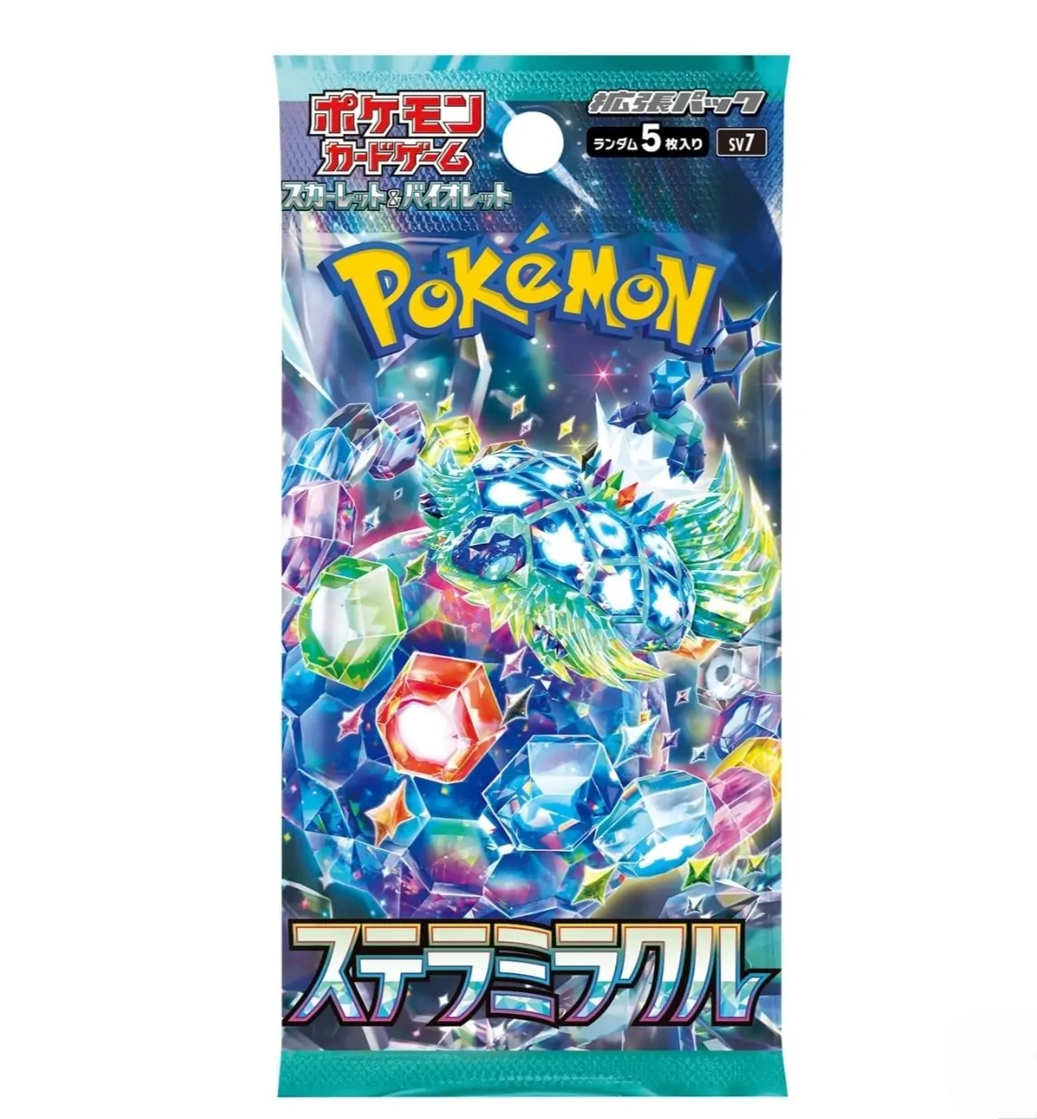Коллекционные карты Pokemon TCG Бустер-пак Stellar Miracle японская версия SV7 (PKM-SV7-STEL-JP-BP)