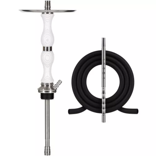Шахта AROMA Hookah Oscar Steel White (23126)