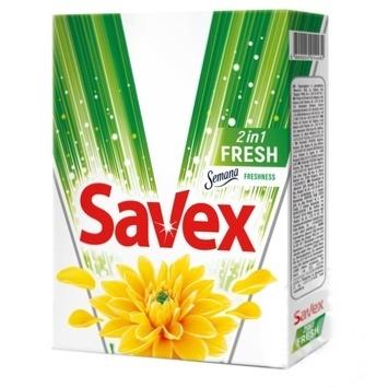 Стиральный порошок Exo Savex автомат Fresh 400г 2в1