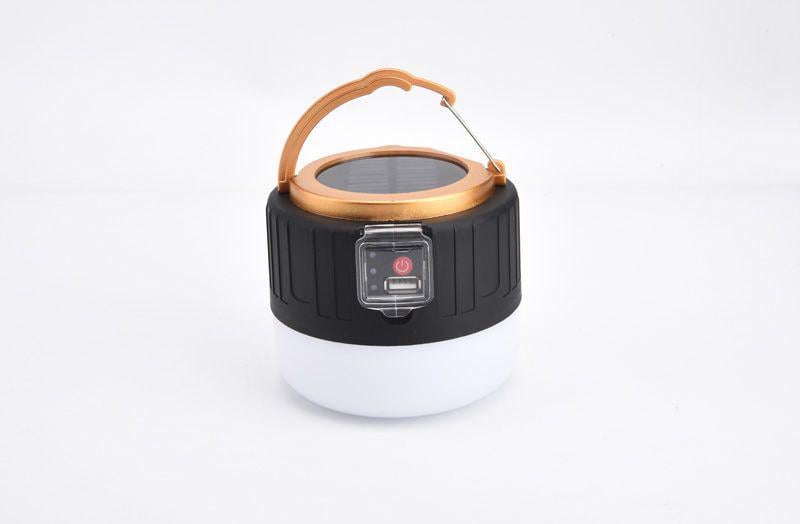 Лампа акумуляторна світлодіодна багатофункціональна з повербанком та пультом (17852623)