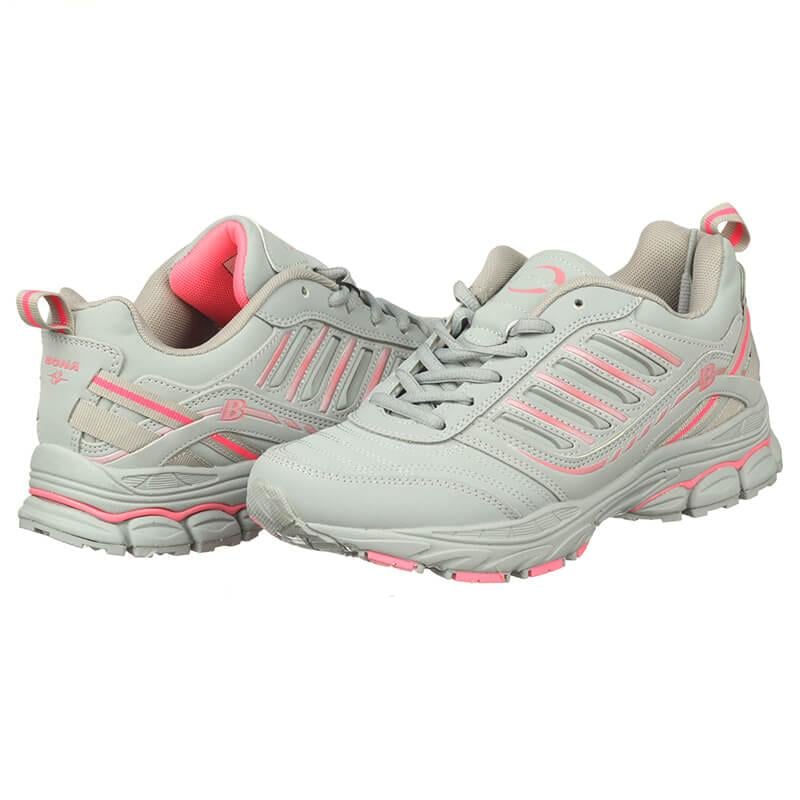 Кросівки жіночі Bona 819P-2 шкіряні р. 37 Сірий (20022)