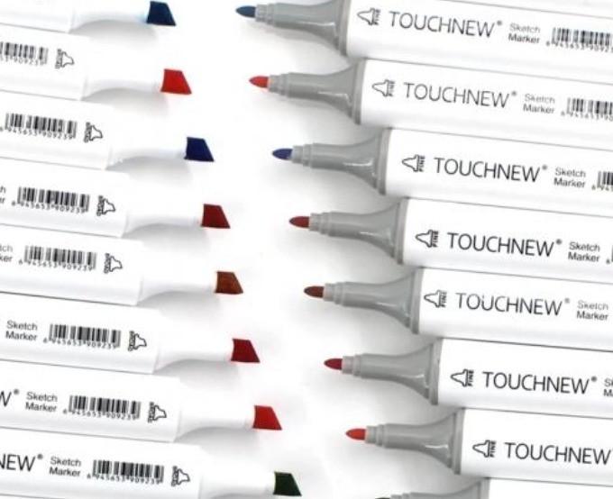 Набор двусторонних маркеров для рисования и скетчинга в пластиковом боксе 60 цветов (EL-1905-60) - фото 3 Набор двусторонних маркеров для рисования и скетчинга в пластиковом боксе 60 цветов (EL-1905-60) - фото 3