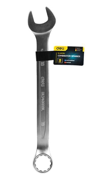 Ключ гаечный комбинированный Deli Tools DL140018L 18 мм (27206895)