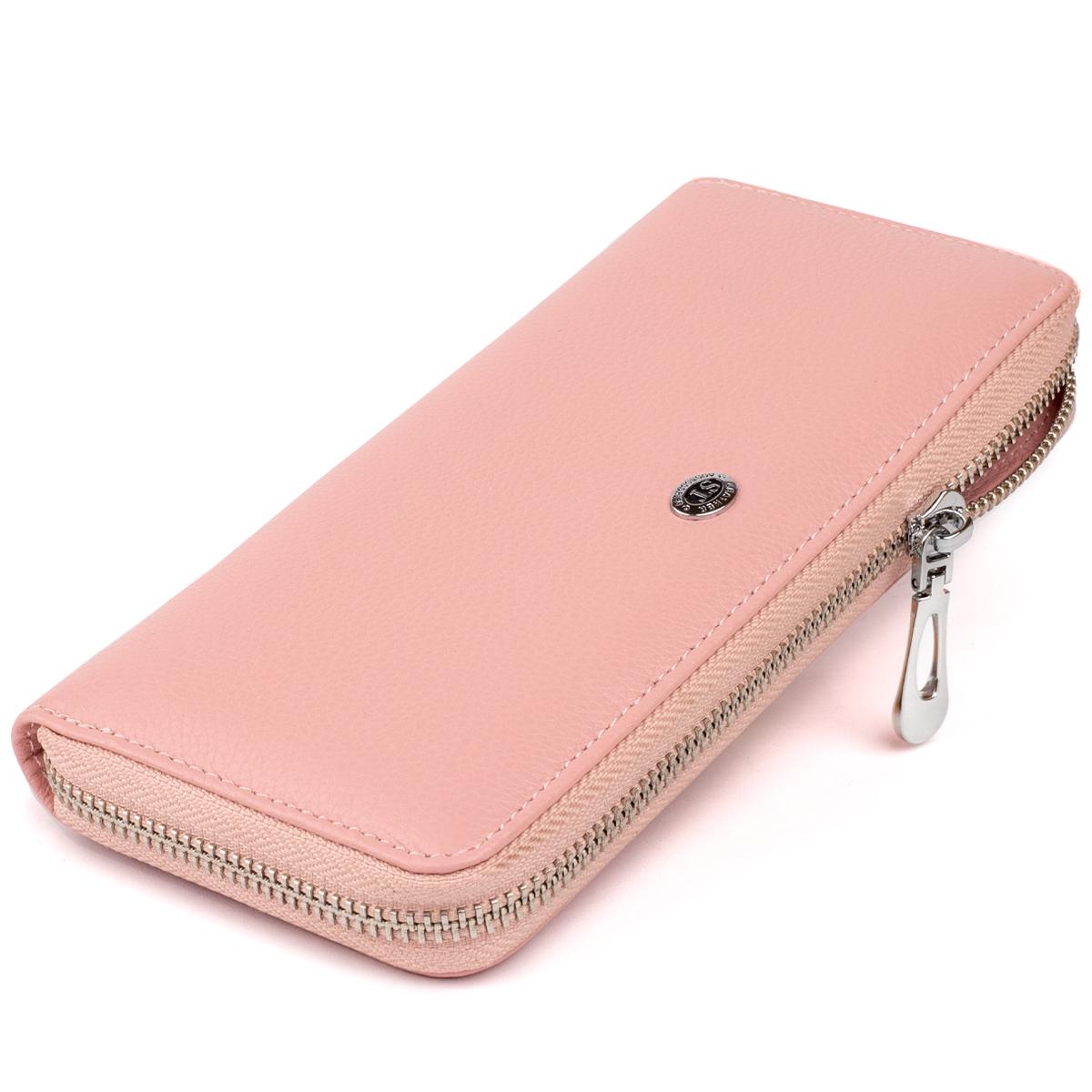 Клатч жіночий ST Leather 19283 шкіра Рожевий