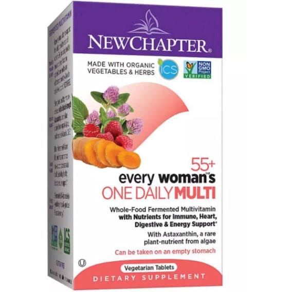 Вітамінно-мінеральний комплекс New Chapter 55+ Every Woman's One Daily Multi 24 Veg Tabs (NC0379)