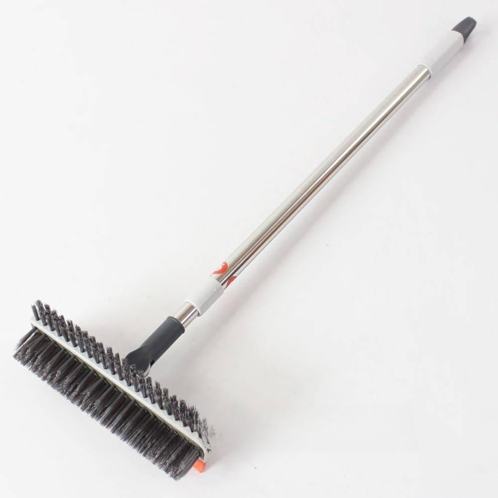 Швабра-щетка для уборки Imagic 3в1 со скребком Серый (987445)