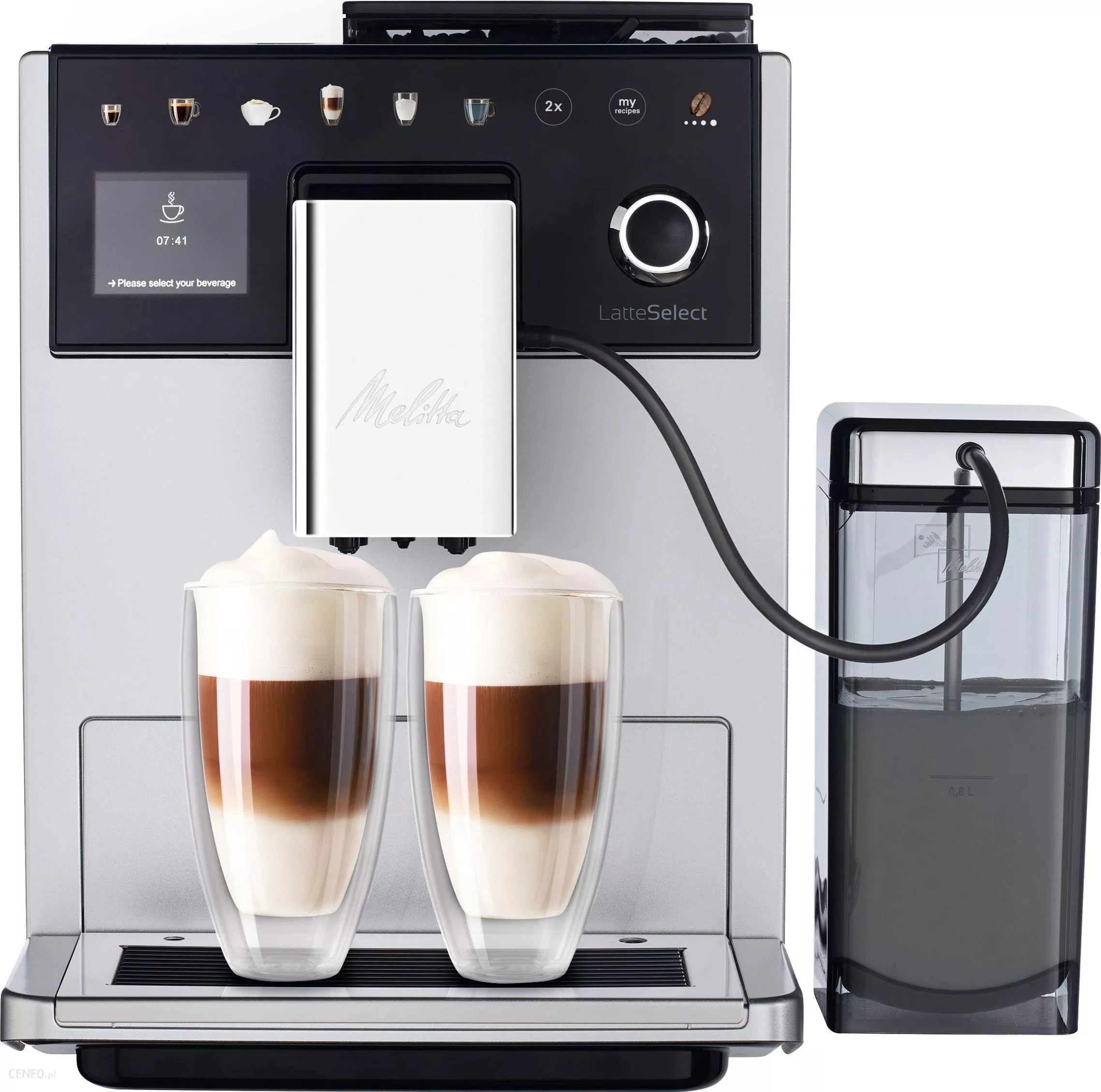 Кофемашина автоматическая Melitta LatteSelect F63/0-201