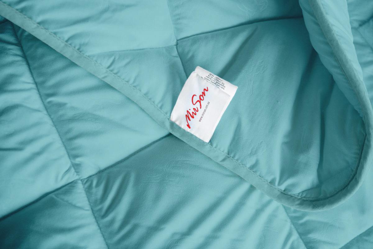 Одеяло шелковое MirSon №1646 Eco всесезонное 110х140 Light blue (2200002652742) - фото 6