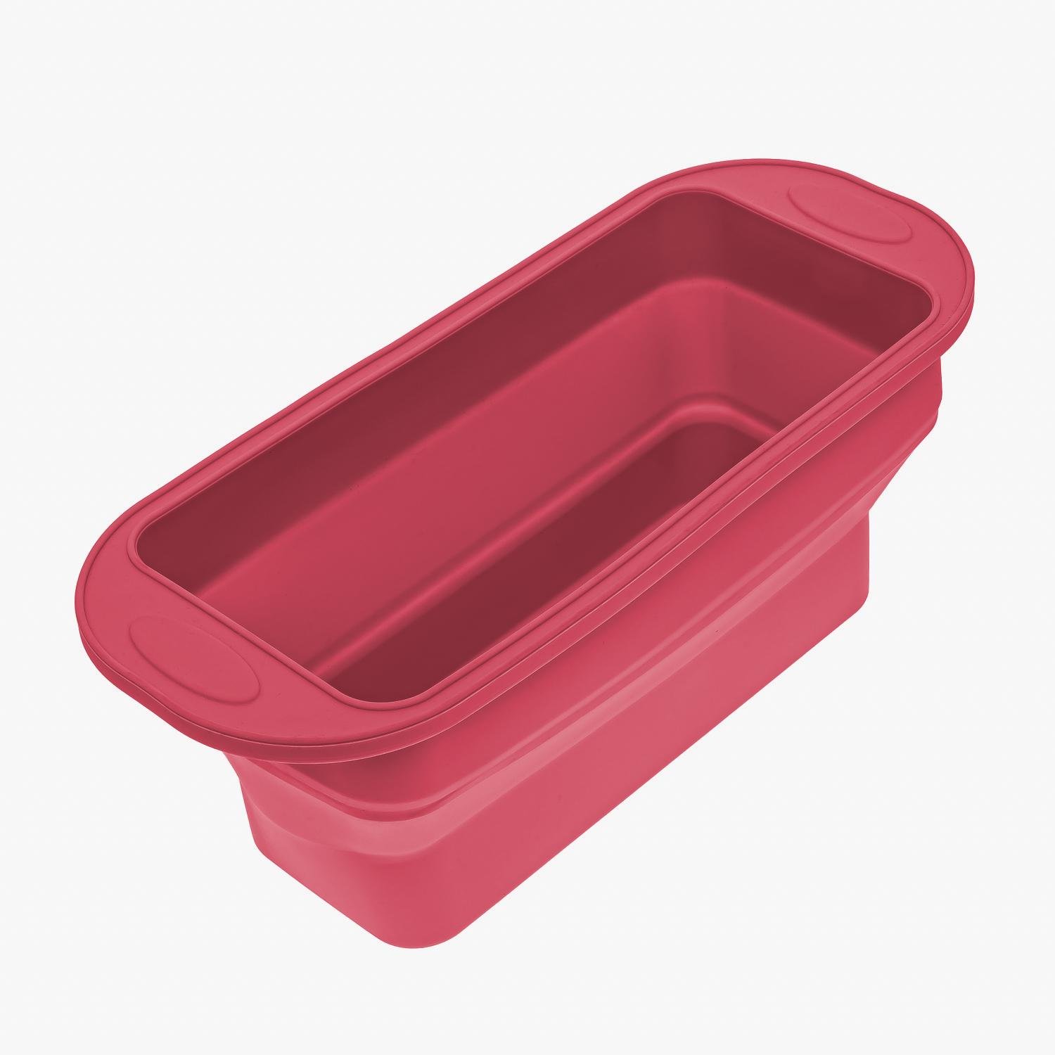 Форма для выпекания хлеба силиконовая 29,5х12,3х11 см Бордовый (86797) - фото 2 Форма для выпекания хлеба силиконовая 29,5х12,3х11 см Бордовый (86797) - фото 2