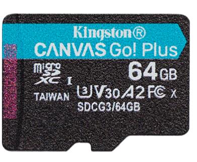 Карта памяти Kingston microSDXC 64 GB Canvas Go Plus 170R A2 U3 V30 - фото 2