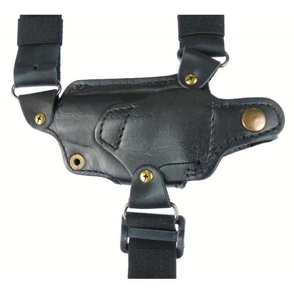 Кобура оперативная Форт 9Р кожаная трехслойная формованная с креплением и подсумком под магазин (26845182) - фото 3 Кобура оперативная Форт 9Р кожаная трехслойная формованная с креплением и подсумком под магазин (26845182) - фото 3