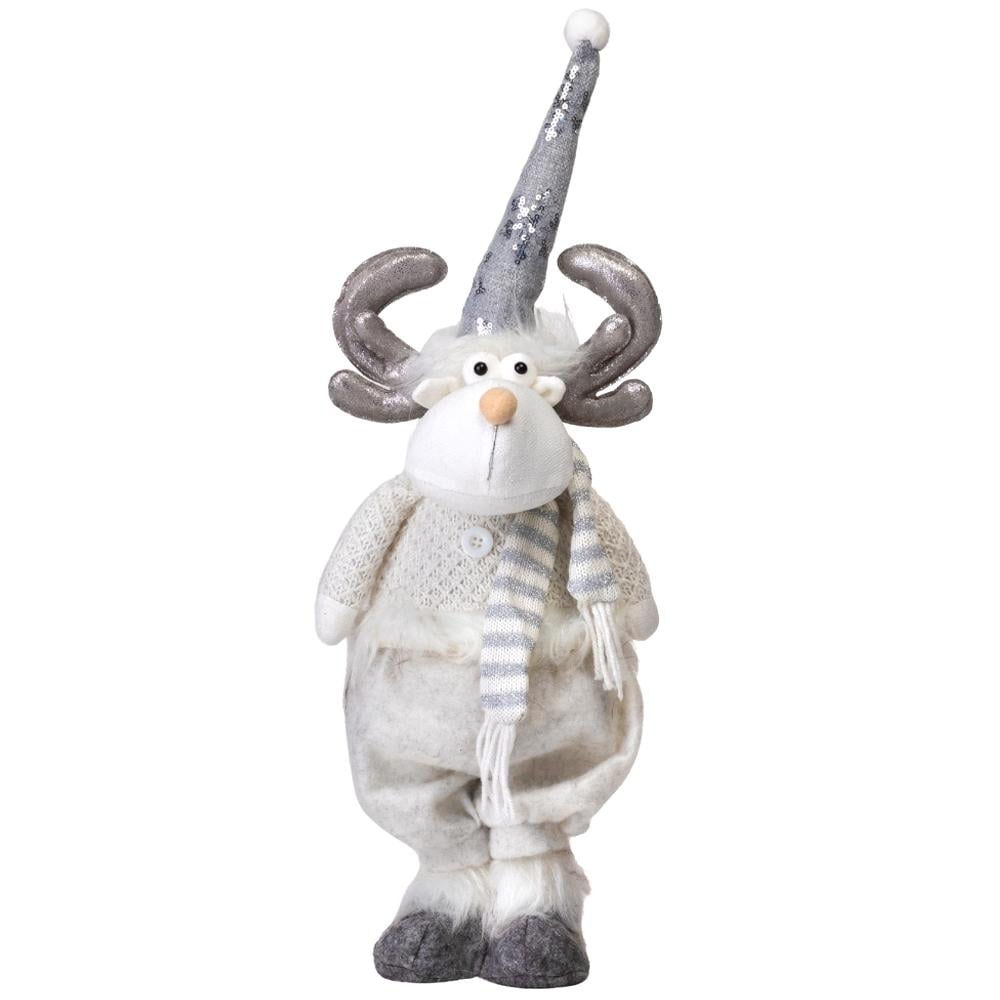 Фигурка новогодняя Снежный олень 55 см (6023-004)