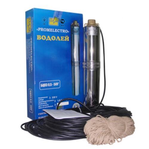 Насос погружной Водолей БЦПЭ 0,5-40У с кабелем 40 м (1583414057) - фото 2 Насос погружной Водолей БЦПЭ 0,5-40У с кабелем 40 м (1583414057) - фото 2