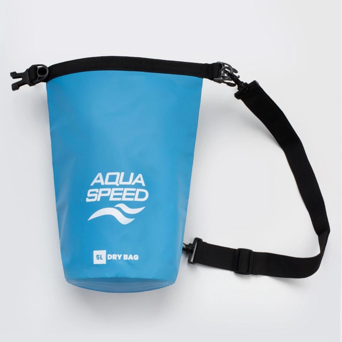 Сумка герметична Aqua Speed Dry Bag 5 л 35х28 см Синій (749-01)