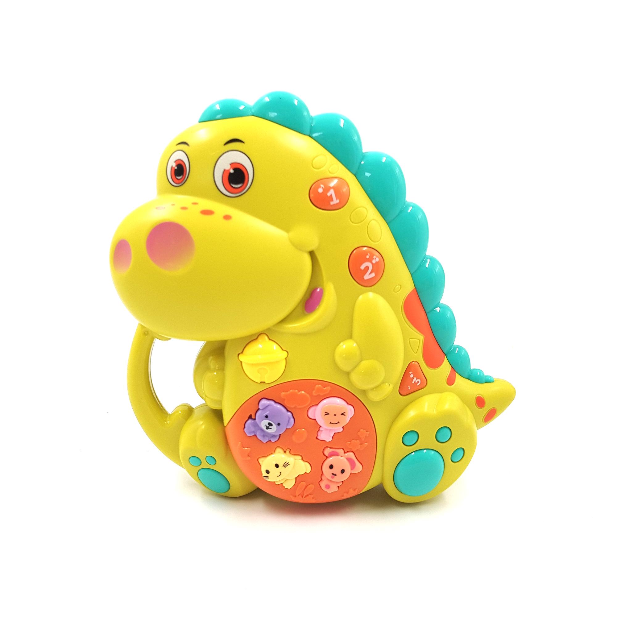 Игрушка развивающая TK Group пианино Динозавр с украинской озвучкой Зелёный (116331z)