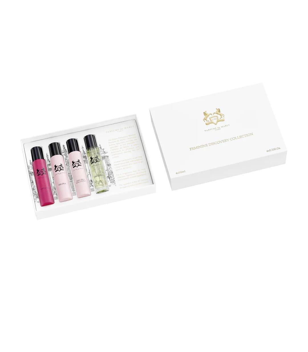Подарочный набор для женщин Parfums De Marly Delina/Delina Exclusif/Oriana/Meliora 4х10 мл (375243)