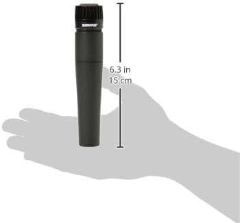 Мікрофон професійний студійний Shure SM57 Pro XLR - фото 3 Мікрофон професійний студійний Shure SM57 Pro XLR - фото 3