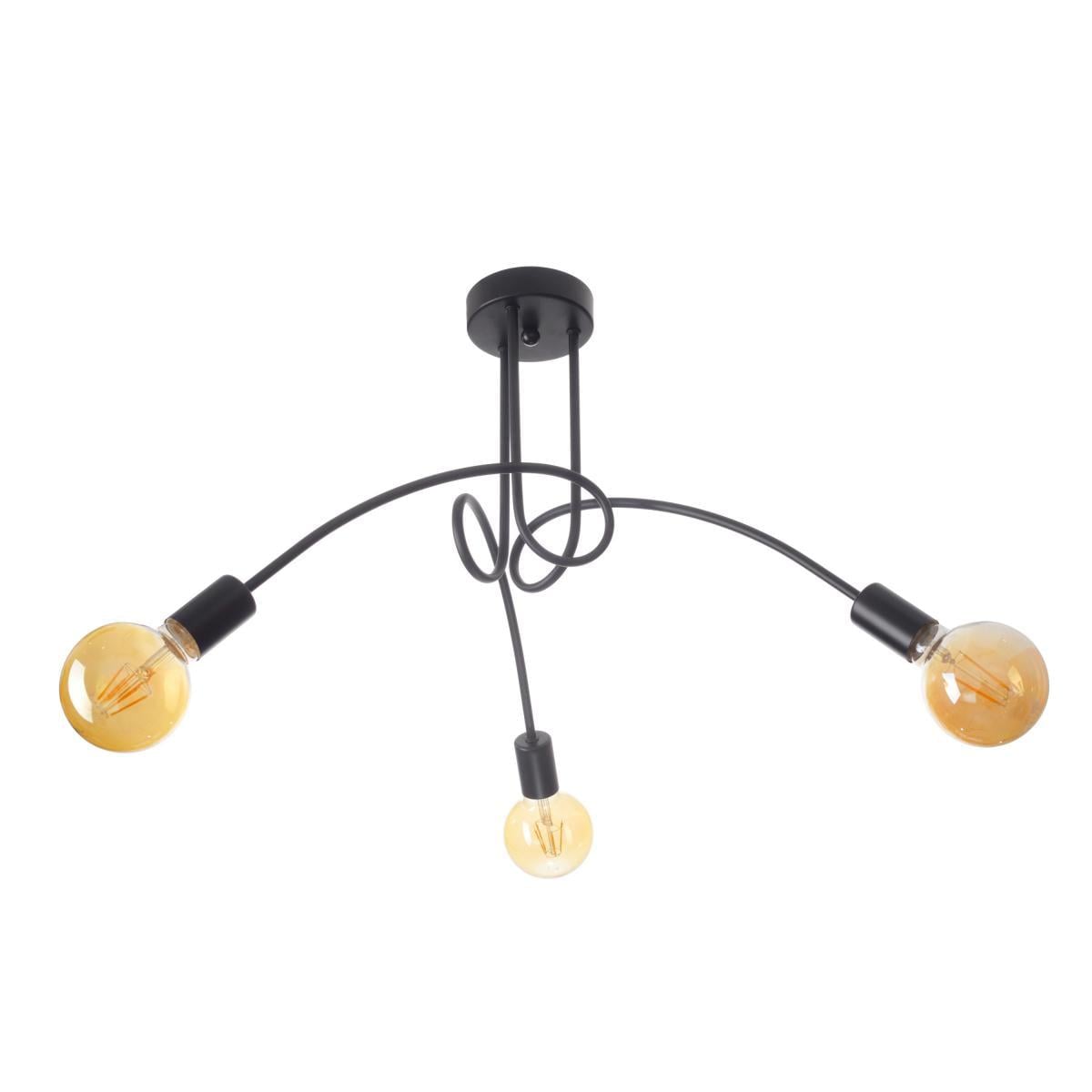 Люстра потолочная Brille BR-01 604S/3 E27 BK