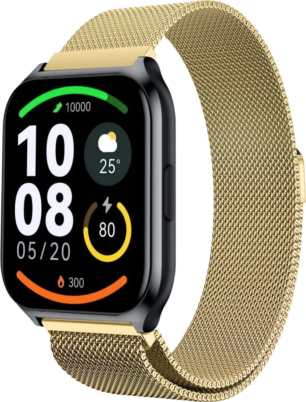 Петля міланська Milano для Haylou Watch 2 Pro LS02 Pro Gold (40808-2A)