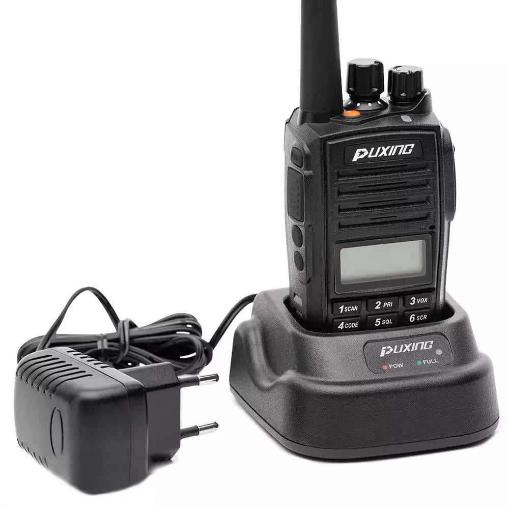 Рація Puxing PX-568 UHF IP67 55х115х35 мм Чорний - фото 11