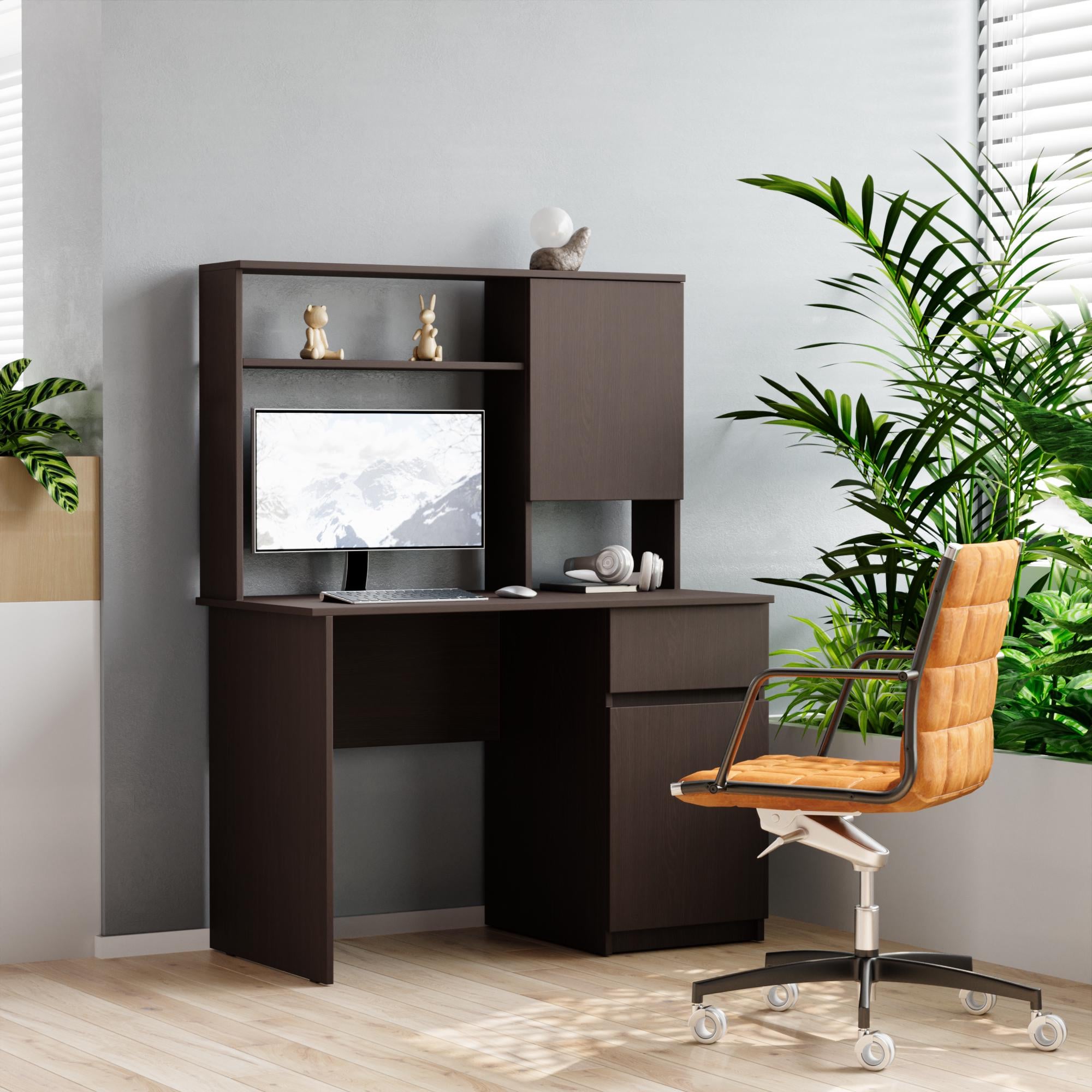 Стол письменный Furnigrade СП-13 145х110х55 см Венге