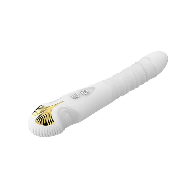 Вибратор WeLove с 9 телескопическими движениями/3 режима USB (White_SX65)