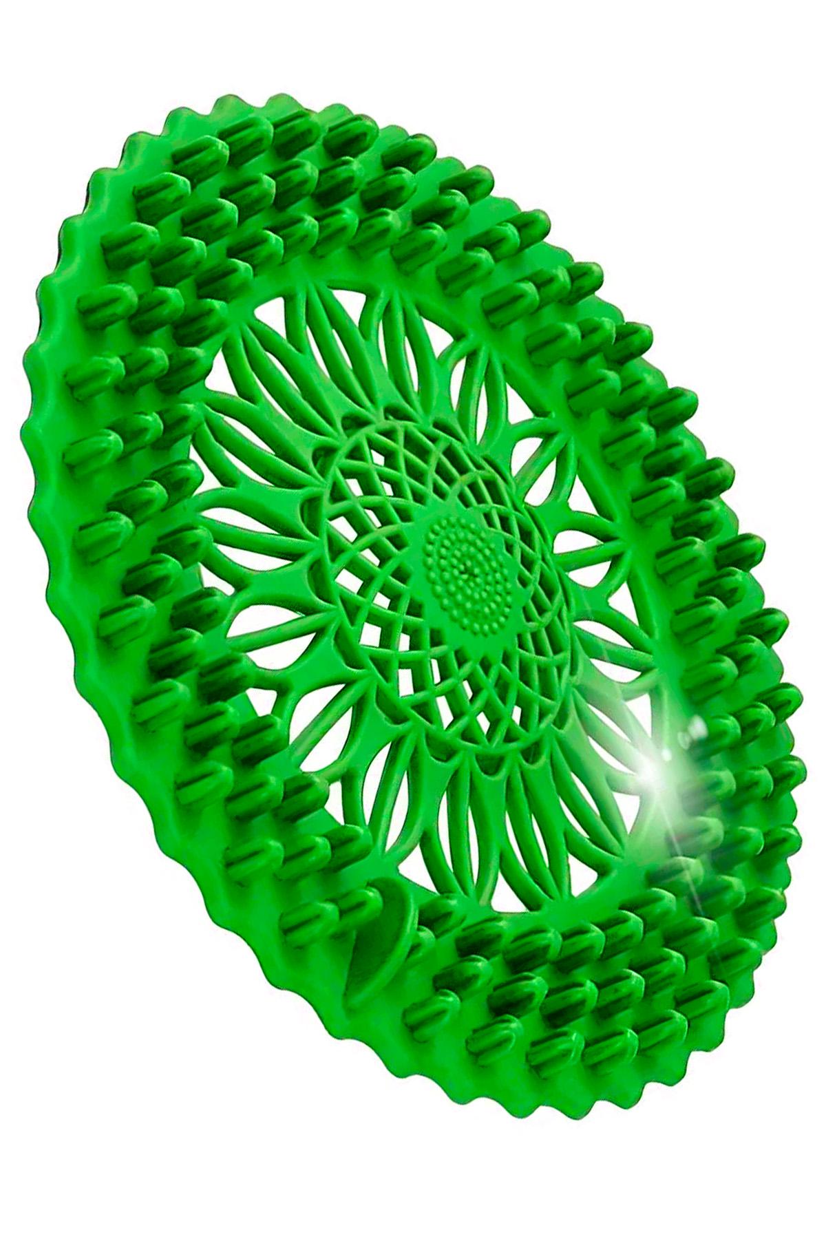 Пробка-фільтр сітка зливна BRS для раковини силіконова Green (529004024)