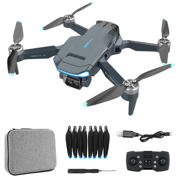 Квадрокоптер ZFR F194 4K та HD камери БК GPS Black (d222) (10082359)