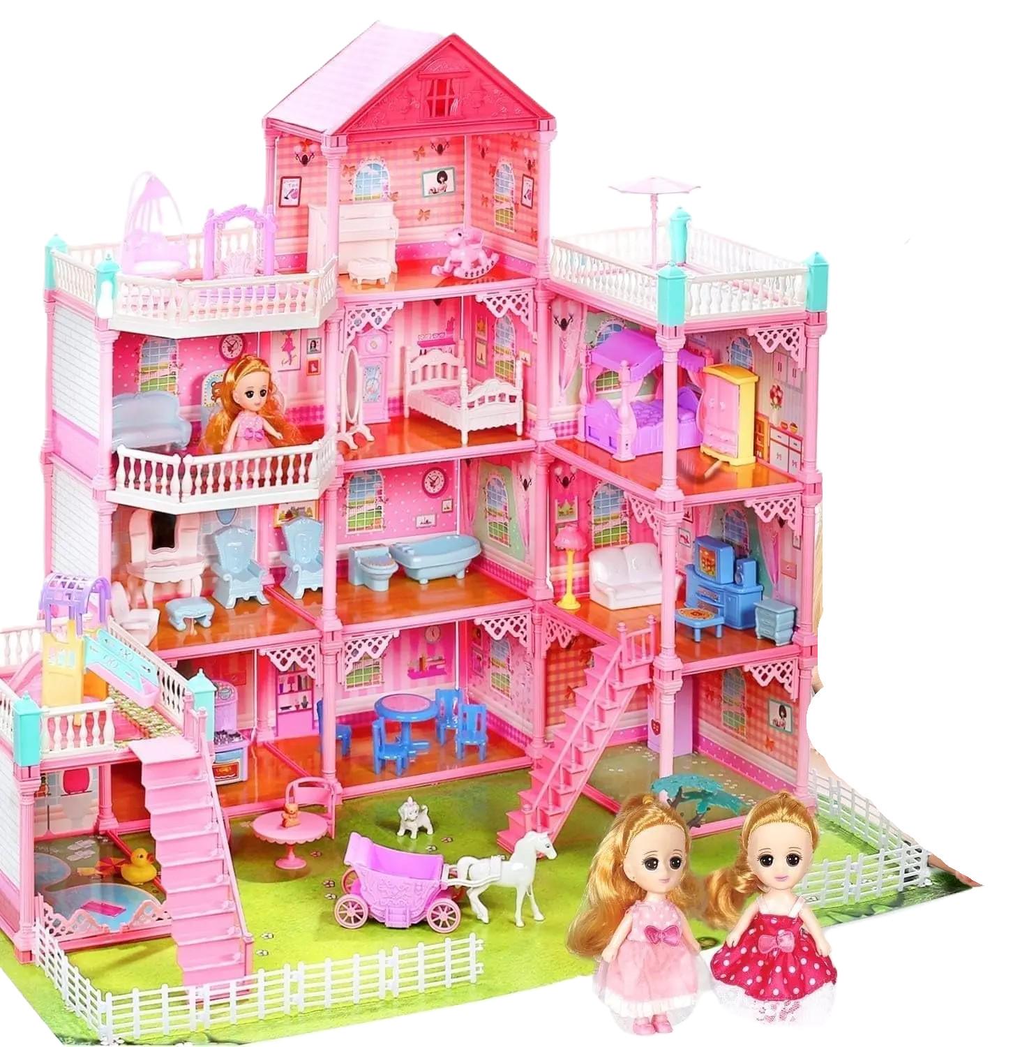 Ляльковий будиночок із меблями та ляльками Princess Home (30219864)