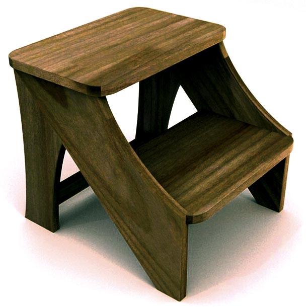 Лавка-сходинка з дерева Аламо Мускат (ССТ-003907)