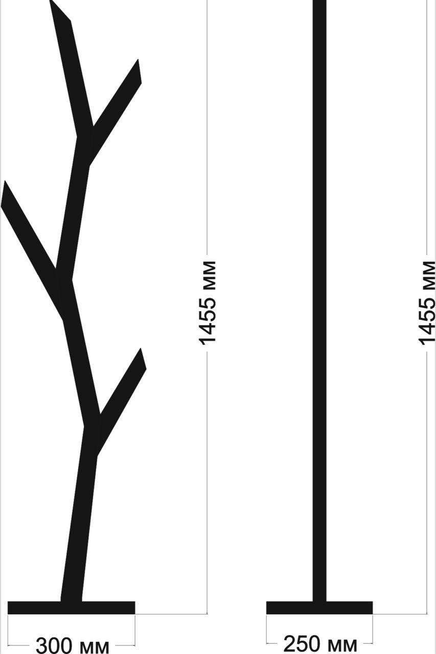 Торшер LED Evotree з ясеня з регулюванням яскравості M Green (Green M) - фото 5