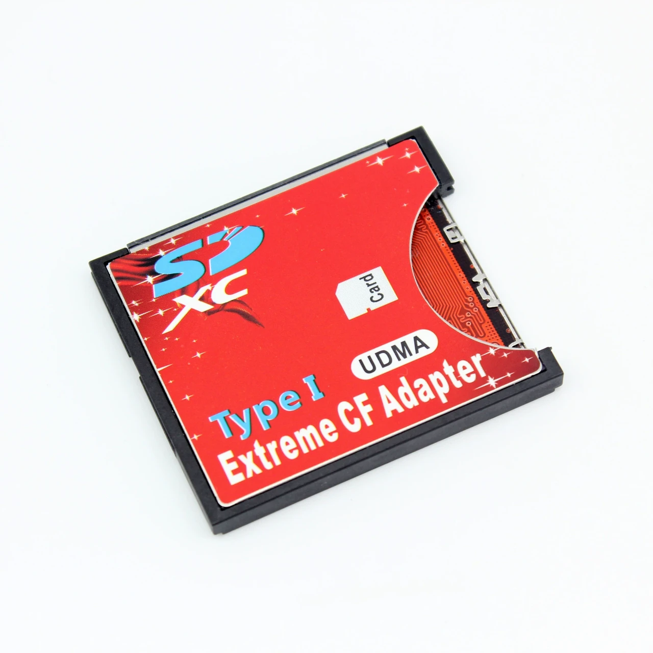 Адаптер переходник флеш карт SD SDHC SDXC на CF Type I Ultra Speed