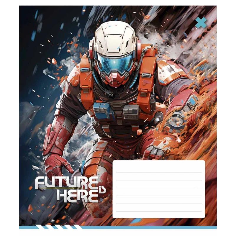 Школьная тетрадь в клетку Школярик 12 л. Разноцветный (NB-286-Z-574)