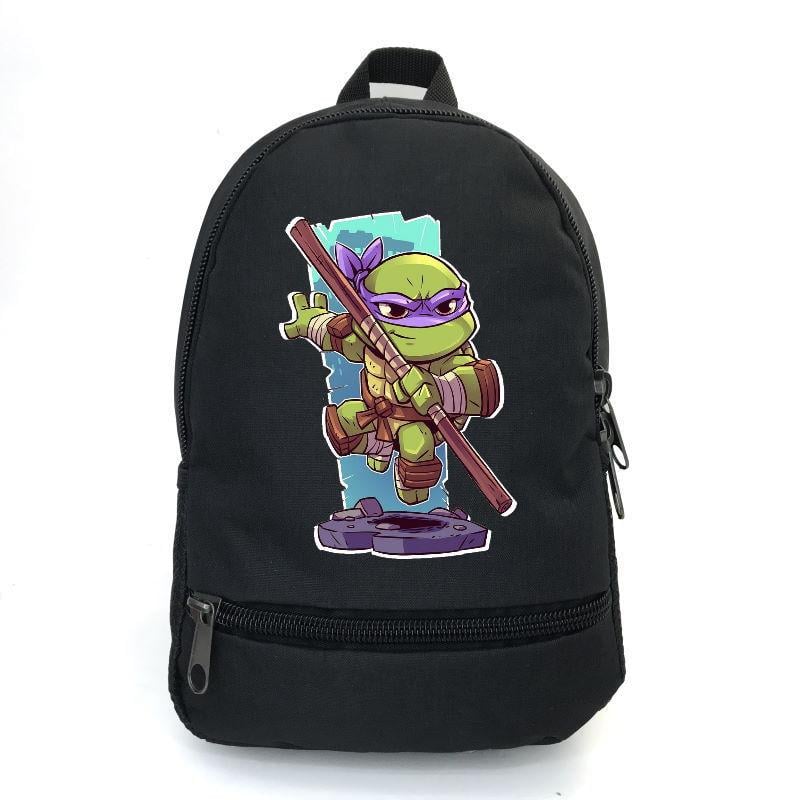 Шкільний рюкзак Cappuccino Toys ninja turtle-09 з принтом Черепашки ніндзя 12,5 л Чорний (1381809876)