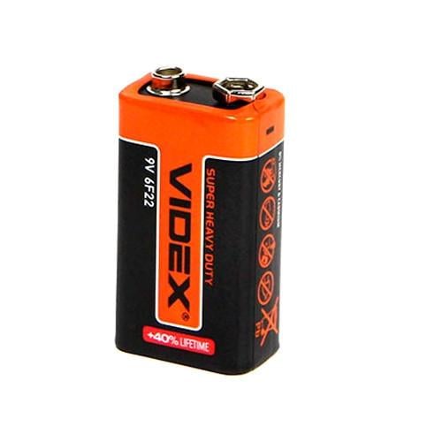 Батарейка крона Videx CR-9V 6F22 9В батарея (318274)