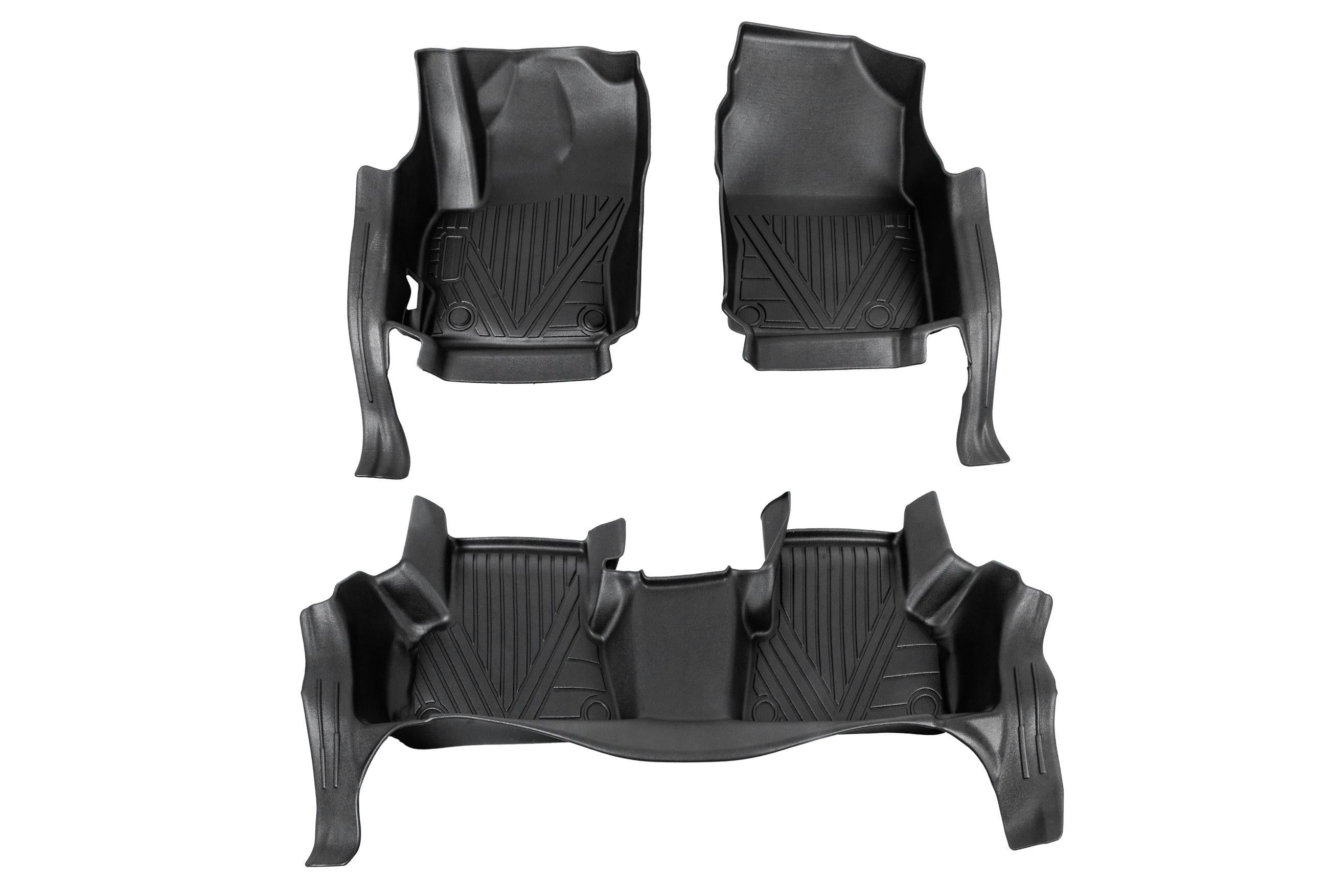 Коврики Niken Luxury 3D для ДВЗ для Toyota Corolla Cross 2020- рр. резина 3 шт. Черный (176061)
