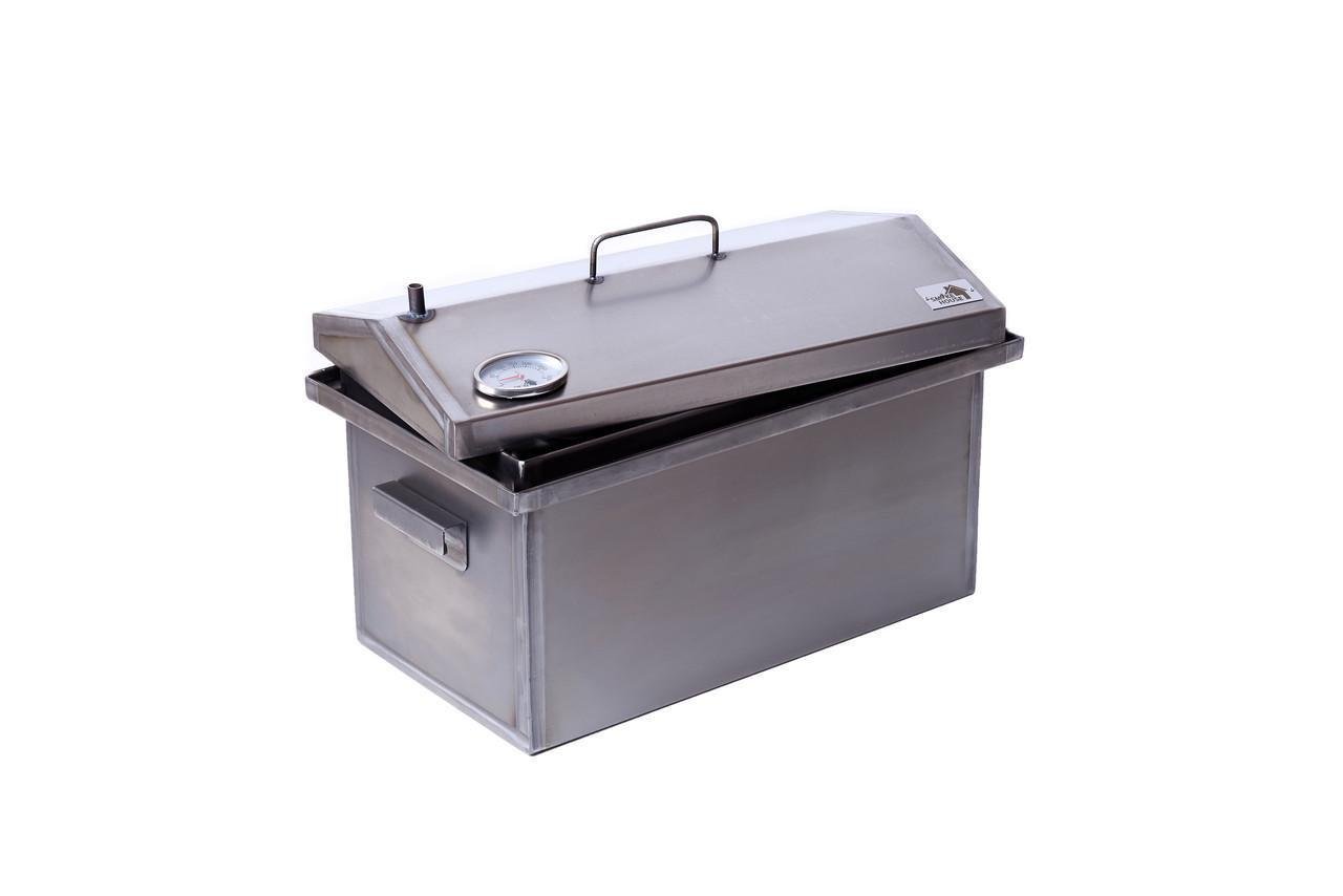 Коптильня Smoke House Ориджінал L з термометром і сумкою - фото 4 Коптильня Smoke House Ориджінал L з термометром і сумкою - фото 4