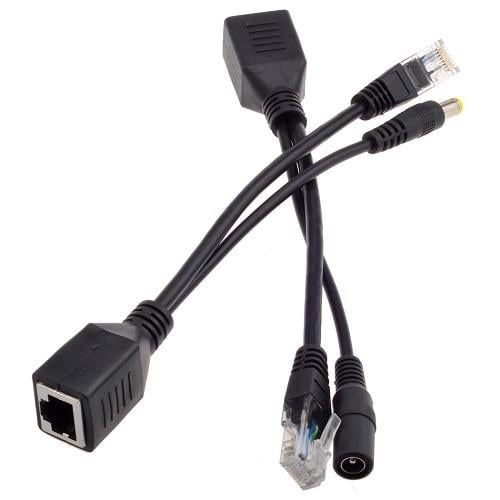 Сплиттер PoE для CCTV камер Ethernet 5,5x2,1 2 шт. (312858)