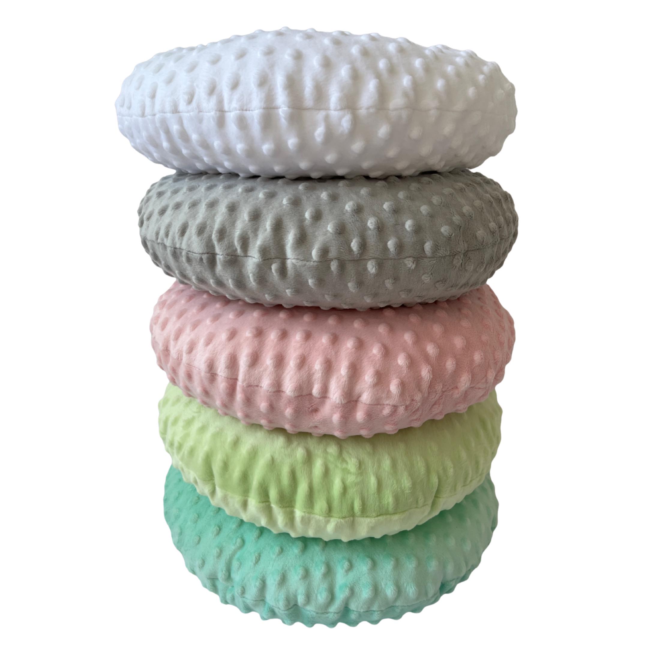 Набір дитячих подушок Minky Home 5 шт. на підлогу з плюшу 30х30 см