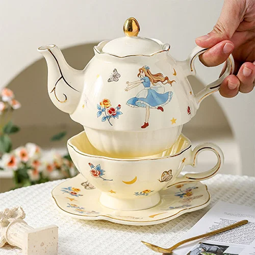 Чайний набір Аліса в країні чудес (Q00562) - фото 3 Чайний набір Аліса в країні чудес (Q00562) - фото 3